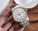 Perfect Replica Longines All Gold Case 2-Tone Band 40mm Men's Watch